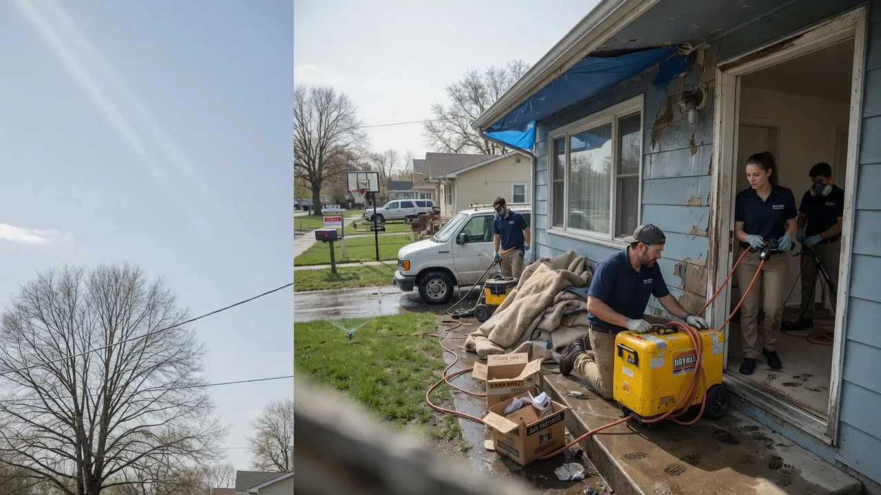 Basement Flood Cleanup in Liberty, NC near me